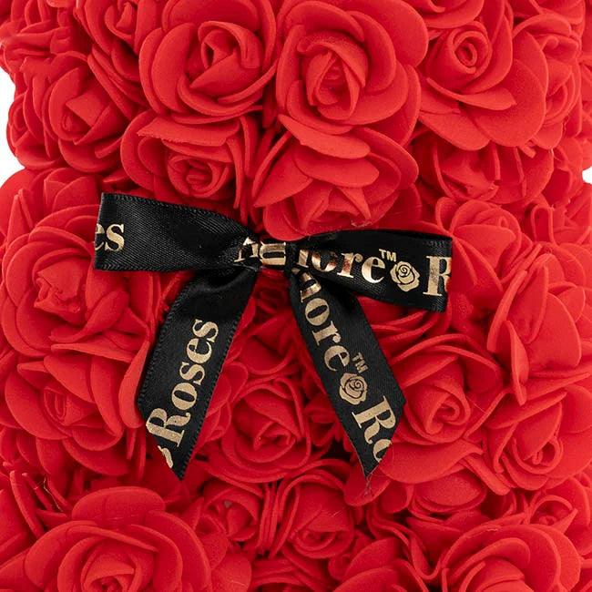 Luxury Rose Bear Gift Box 25cm
